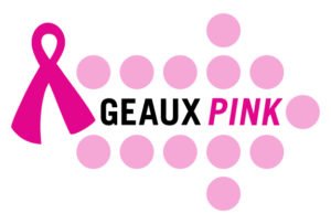 Geaux Pink logo