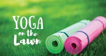 Yoga on the Lawn at Sellers Branch! Sat. Aug 24th