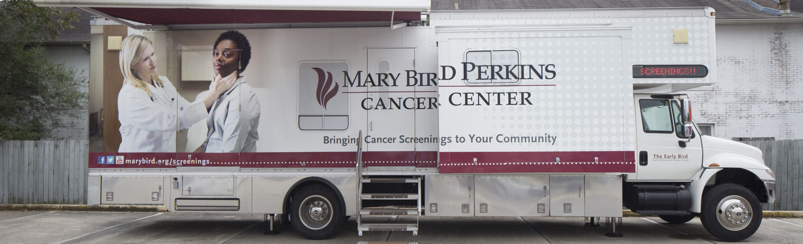 Mary Bird Perkins Mobile Cancer Screening Bus