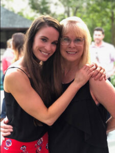 Holly and her mom, Susan McFarLain