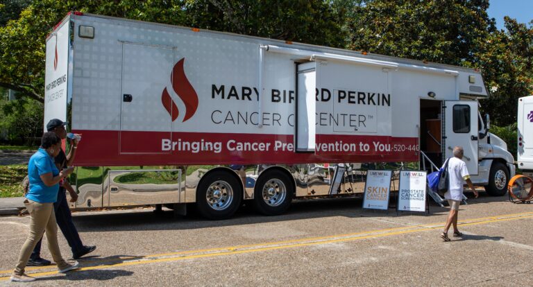 Mary Bird Perkins' mobile medical clinic