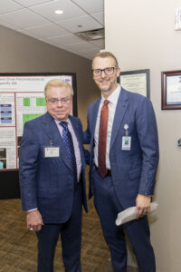 Art Favre (left) and Dr. Jonas Fontenot (right) 