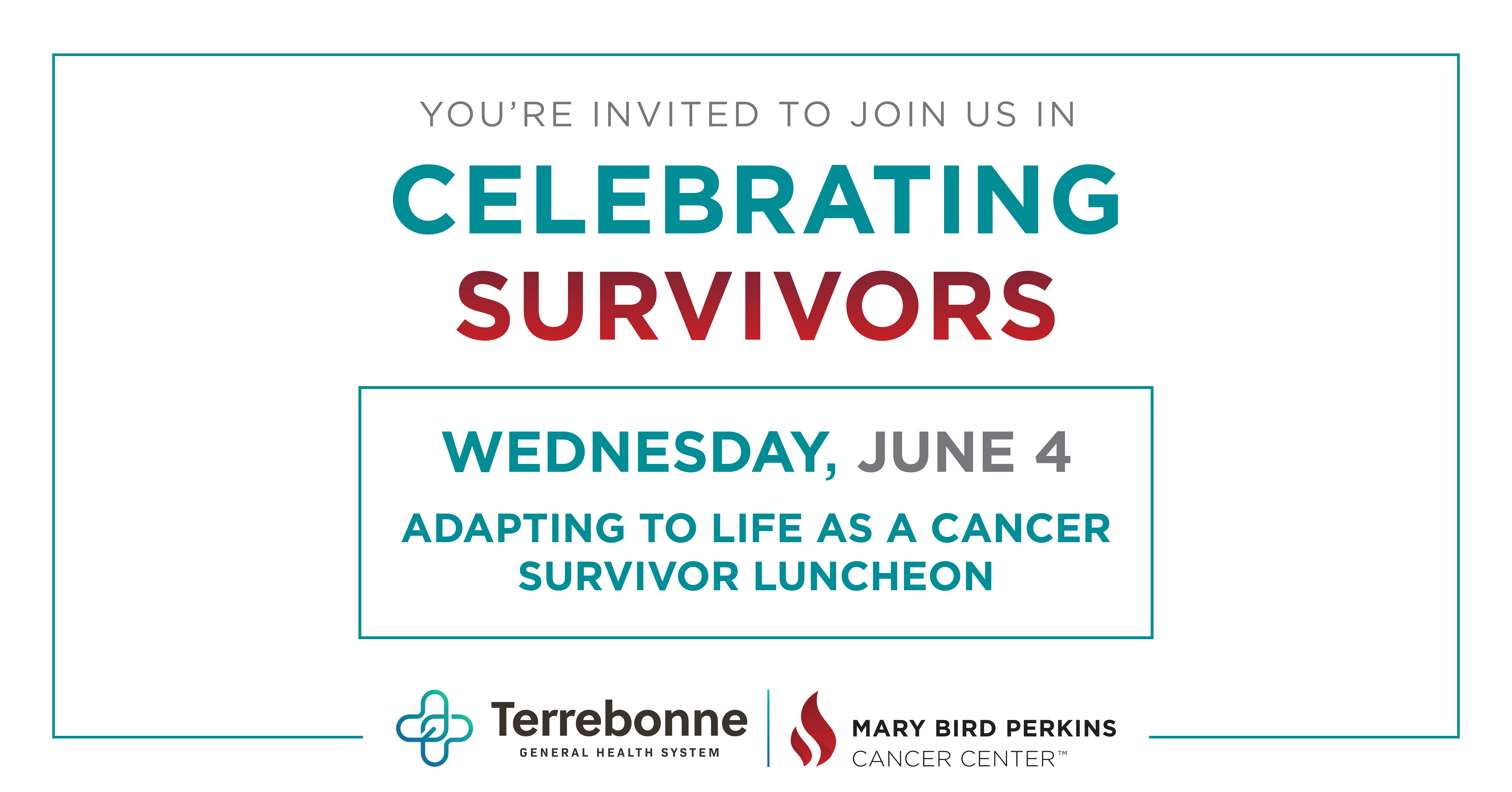 National Survivorship Day Graphics 2025 Houma FB event