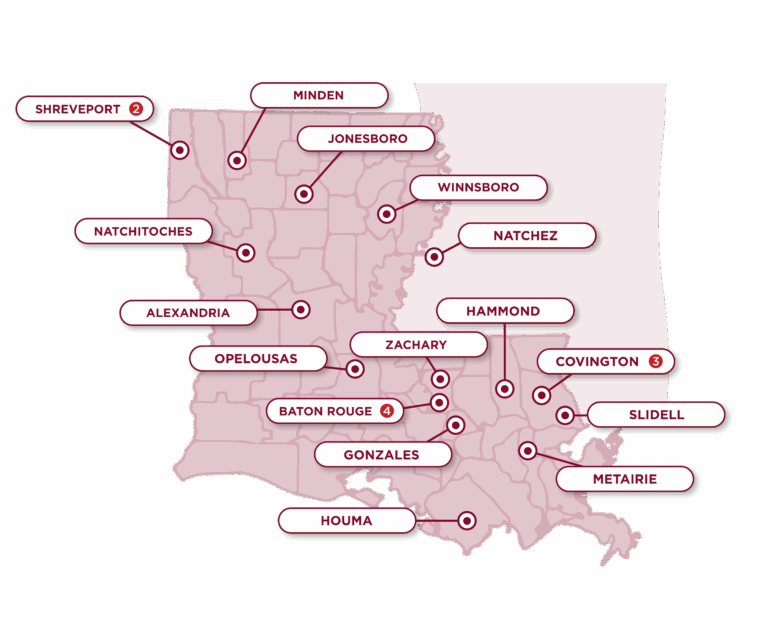 July 2025 Mary Bird Perkins Map