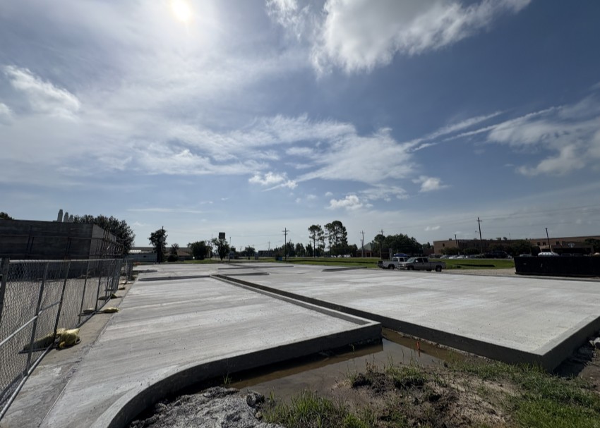 gonzales parking lot update