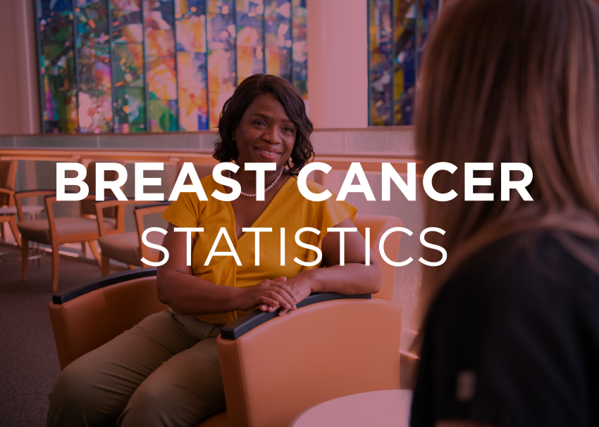 Breast Cancer Statistics Button