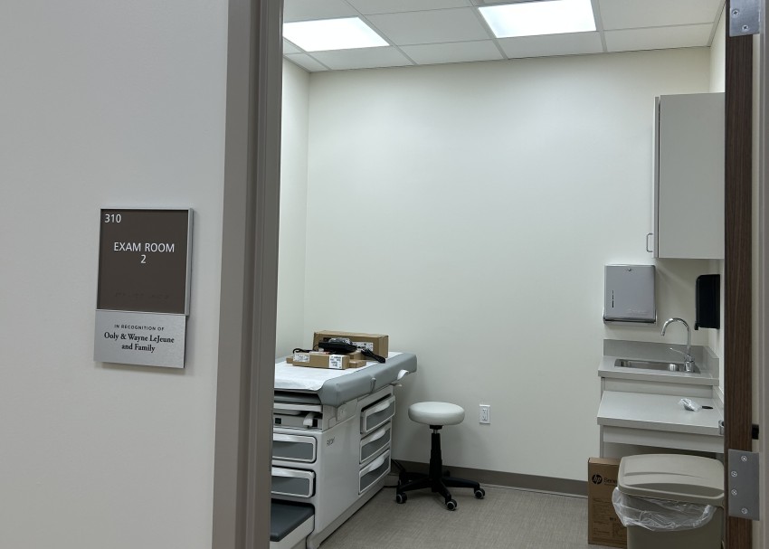 Gonzales Renovation exam room