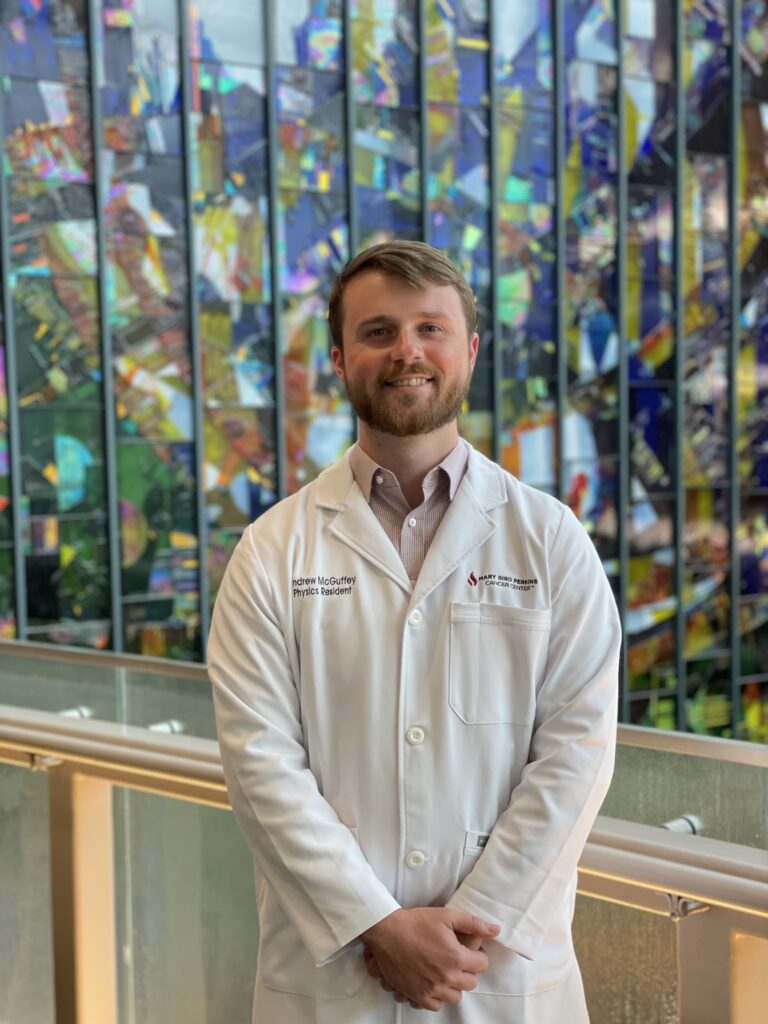 Andrew McGuffy Medical Physics Photo